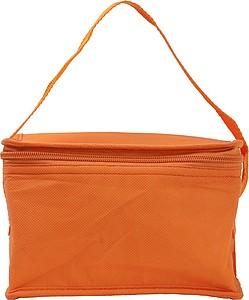 Six can cooler bag.Orange