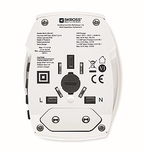 Skross MUV USB A/C adapter