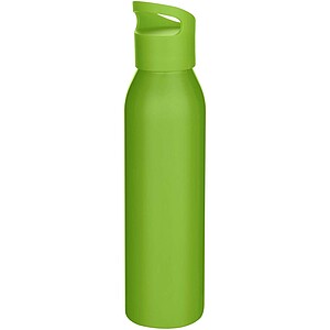 Sky 650 ml RCS recycled single wall stainless steel water bottle, apple green