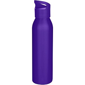 Sky 650 ml RCS recycled single wall stainless steel water bottle, medium purple