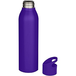 Sky 650 ml RCS recycled single wall stainless steel water bottle, medium purple