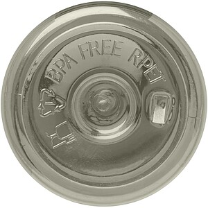 Sky 650 ml recycled plastic water bottle, forest green