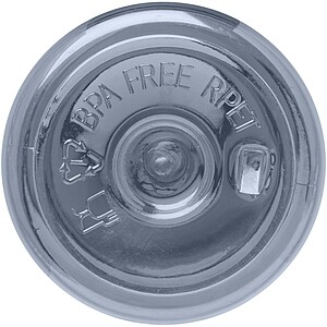 Sky 650 ml recycled plastic water bottle, hale blue