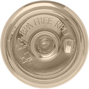 Sky 650 ml recycled plastic water bottle, oatmeal