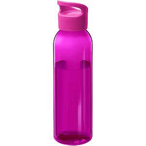 Sky bottle, transparent pink