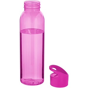 Sky bottle, transparent pink