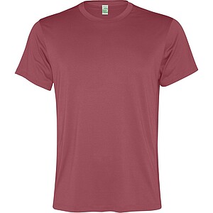 Slam short sleeve mens sports t-shirt, berry red, size M