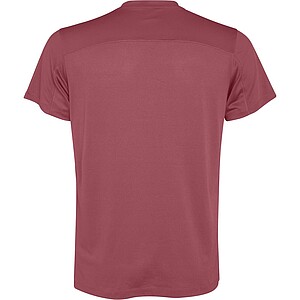 Slam short sleeve mens sports t-shirt, berry red, size M