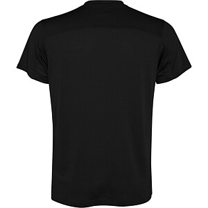 Slam short sleeve mens sports t-shirt, black, size M