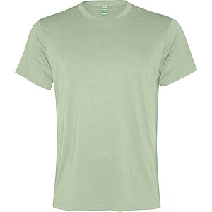 Slam short sleeve mens sports t-shirt, mist green, size M
