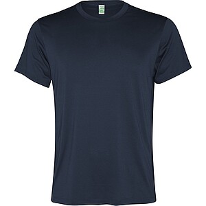 Slam short sleeve mens sports t-shirt, navy blue, size M