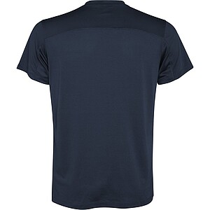 Slam short sleeve mens sports t-shirt, navy blue, size M