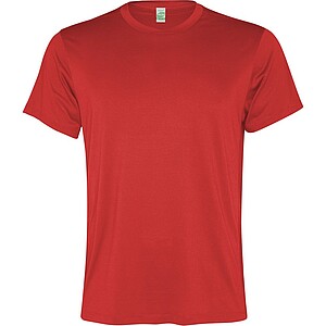 Slam short sleeve mens sports t-shirt, red, size M