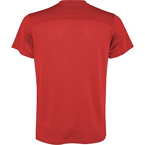 Slam short sleeve mens sports t-shirt, red, size M
