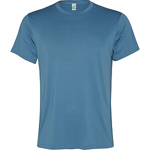 Slam short sleeve mens sports t-shirt, storm blue, size S
