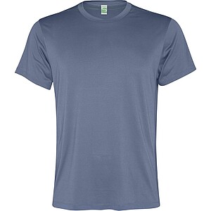 Slam short sleeve mens sports t-shirt, zen blue, size M