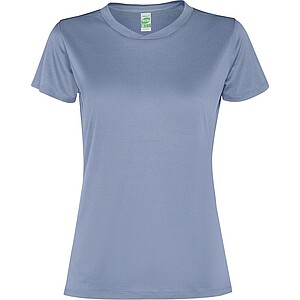 Slam short sleeve womens sports t-shirt, zen blue, size S
