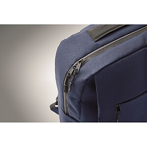 Slim 15 inch laptop backpack, blue