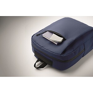 Slim 15 inch laptop backpack, blue