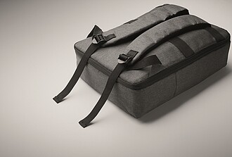 Slim 15 inch laptop backpack in 300D RPET