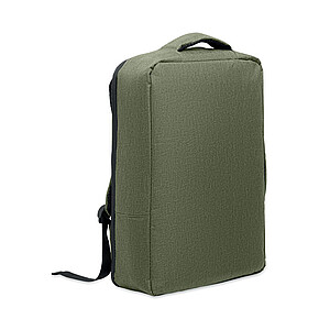 Slim 15 inch laptop backpack in 300D RPET