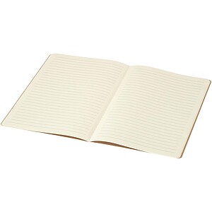 Slyk A5 kraft cahier notebook with ruled pages, natural