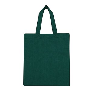 Small cotton bag, dark green