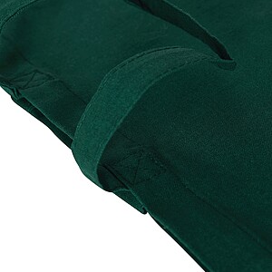 Small cotton bag, dark green