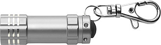 Small metal pocket torch Cobalt blue