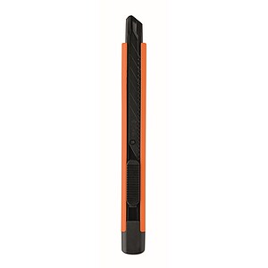 Small retractable knife, orange