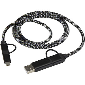 SMART 65W 100 cm RCS certified magnetic 5-in-1 charging cable