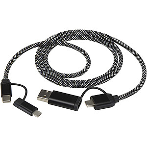 SMART 65W 100 cm RCS certified magnetic 5-in-1 charging cable