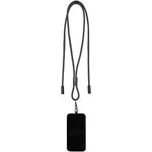 SMART 65W RPET charging cable with lanyard