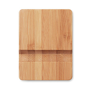 Smartphone stand in bamboo. As bamboo is a natural material, the colour per item can vary.