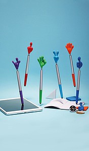 Smile hands ball pen