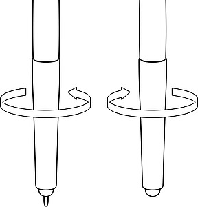 Smile hands ball pen