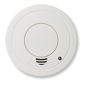 smoke detector with HUSH featu