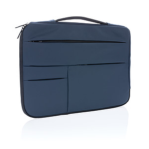Smooth PU 15.6" laptop sleeve with handle