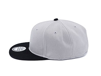 Snap cap, grey/black