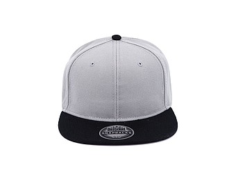 Snap cap, grey/black