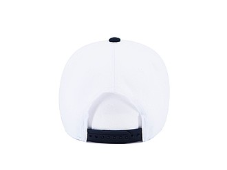 Snap cap, white/navy