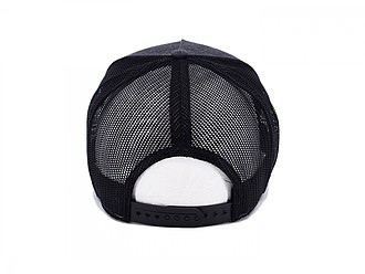 Snap curved cap, grey
