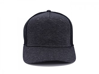 Snap curved cap, grey