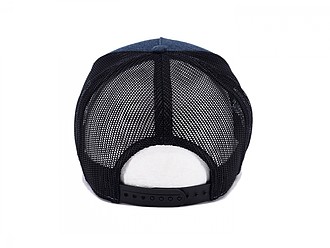 Snap curved cap, navy