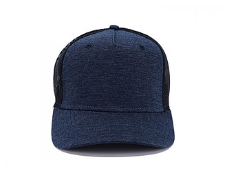 Snap curved cap, navy