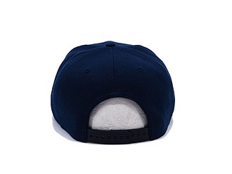 SNAPO flat brim cap, navy