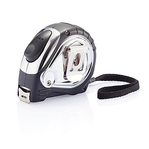 Soft rubber chrome plated tape 5m/19mm auto stop