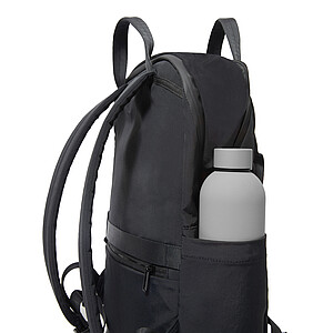 Soft Tote Backpack, black, grey