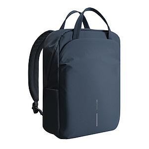 Soft Tote Backpack, navy, grey