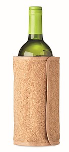 Soft wine cooler in cork wrap